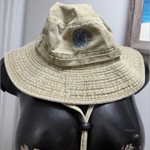 Salty Dog Daytona Beach Bucket Hat Adjustable Navy Sage